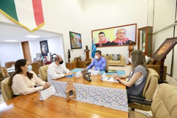 Encabeza REC encuentro con representantes de Unicef en México