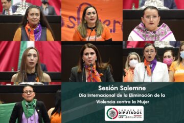 En Sesión Solemne, Cámara de Diputados conmemora el Día Internacional de la Eliminación de la Violencia contra la Mujer