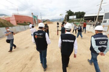 Supervisa REC avances en obra del paso a desnivel del Libramiento Sur-Bulevar “Andrés Serra Rojas”