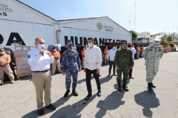 Encabeza el gobernador Primera Entrega de Ayuda Humanitaria  2021-2022