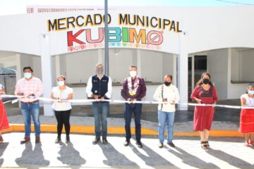 Entrega REC el nuevo Mercado Público «Kubimo» en Ocotepec