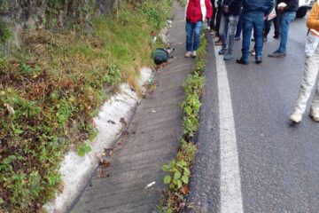 Localizan cadáver de una persona en carretera de Oxchuc