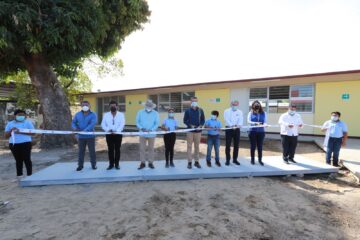 En Tonalá, REC inaugura obras en la Escuela Primaria “Unión y Progreso”