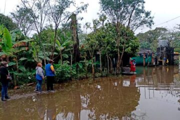 Damnificados por las lluvias en región Norte