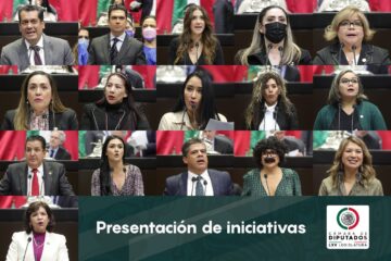 Diputadas y diputados de Morena, PAN, PRI, PVEM, PT, MC y PRD presentan 18 iniciativas