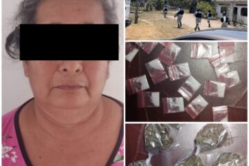 Aseguran droga en Mazatán y detiene a presunta narcomenudista