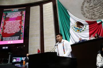 Chontal pide en la tribuna de la Cámara de Diputados rescatar la cultura yokot’an