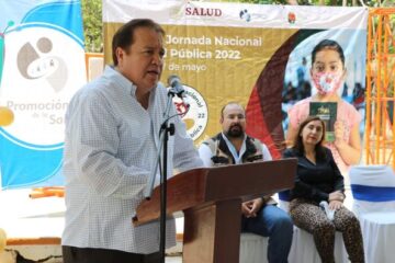 Mariano Rosales da arranque a Jornada Nacional de Salud