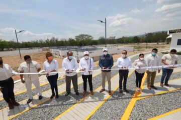 En Suchiapa, Rutilio Escandón inaugura ampliación y rehabilitación de Planta de Tratamiento Aguas Residuales