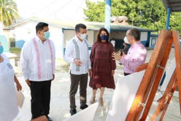 En Palenque, REC inaugura aulas en la Escuela Primaria “Niños Héroes”