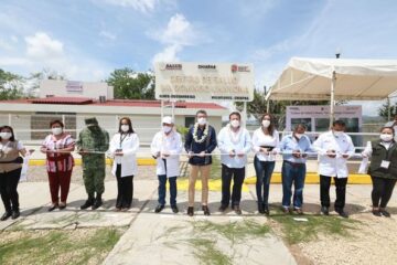 En Villaflores, inaugura Rutilio Escandón reconversión del Centro de Salud Dr. Domingo Chanona