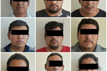 Detiene FGE en flagrancia a nueve personas por Extorsión Agravada