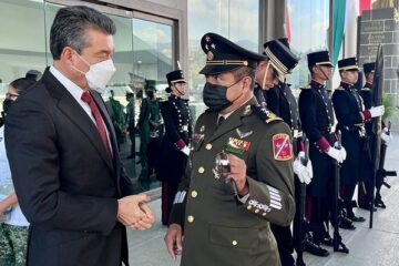 Asiste Rutilio Escandón a ceremonia del tercer aniversario de creación de la Guardia Nacional