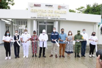 En Tuzantán, Rutilio Escandón inaugura Centro de Salud y arranca proyecto de seguridad alimentaria