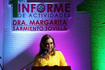 Margarita Sarmiento Tovilla rinde 1er informe al frente del DIF Villaflores