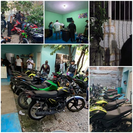 FGE asegura 20 motocicletas en operativo de cateo en Tuxtla Gutiérrez -  Filo y Sofía