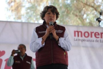 Se suman 200 líderes del PRI, PAN y PRD a la precampaña de Delfina Gómez