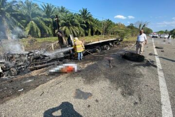 DIEZ FALLECIDOS en accidente automovilístico en tramo carretero Palenque-Playas de Catazajá*