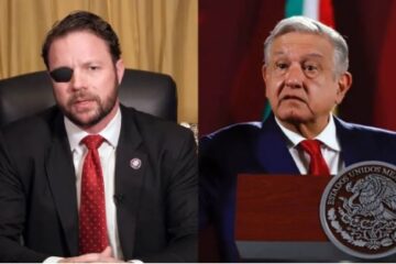 “¿Por qué protege a los cárteles?”: republicano Dan Crenshaw envía mensaje a AMLO