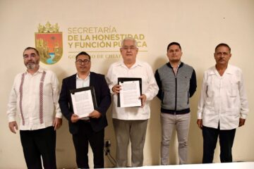 FGE y SHyFP firman Convenio  para Prevenir Delitos Electorales de Servidores Públicos