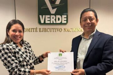 Designan a Llaven Abarca Coordinador Nacional Electoral del Partido Verde