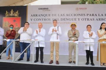 Encabeza Rutilio Escandón inicio de acciones para la prevención y control del dengue y otras arbovirosis