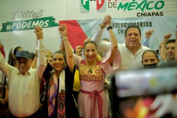 Olga Luz Espinosa ya es precandidata única del PRI a la Gubernatura en Chiapas