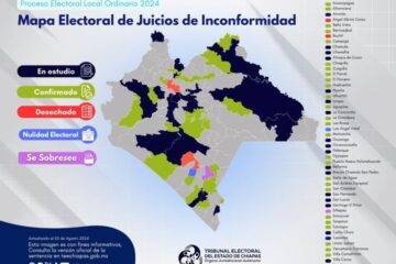 El TEECH analiza aún municipios que fueron impugnados