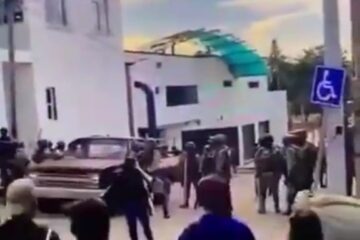 Arriba Ejército Mexicano a Jaltenango y son rechazados por pobladores