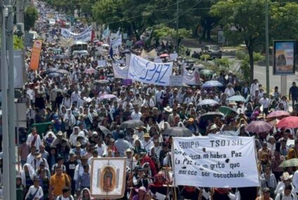 CHIAPAS SE LEVANTA AL GRITO DE PAZ