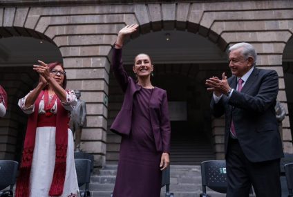 *Llama presidente AMLO a confiar “al cien” en su sucesora Claudia Sheinbaum *