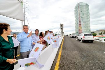 Rutilio Escandón inaugura Paso Vehicular Superior “Torre Chiapas” de Tuxtla Gutiérrez