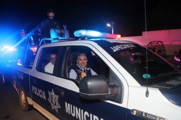 Inicia Angel Torres administración municipal con patrullajes preventivos