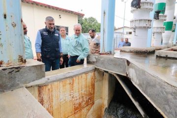 Supervisa Angel Torres operatividad de la Planta Potabilizadora “Ciudad del Agua”