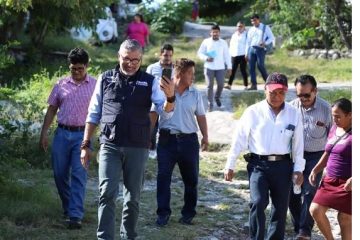 Anuncia Angel Torres pavimentación de calles en San Pedro Progresivo