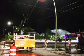 Angel Torres asegura que mejorará la iluminación de Tuxtla para garantizar la seguridad