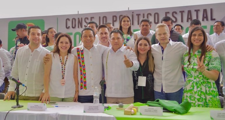 La unidad del PVEM es fundamental en la nueva ERA de Chiapas: Llaven Abarca