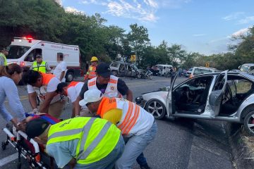 Al menos dos personas mueren en accidente carretero en el tramo Arriaga – Tuxtla Gutiérrez