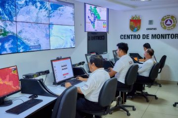 Alerta por lluvias en Chiapas generadas por la Tormenta Tropical Sara