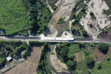 Rutilio Escandón inaugura el puente Río Blanco y la cuarta etapa de la carretera La Angostura-Pujiltic