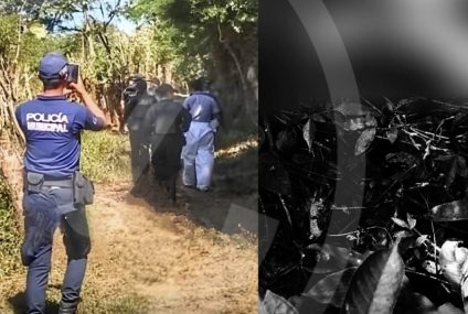 En Ocozocuautla Chiapas dejan un hombre embolsado