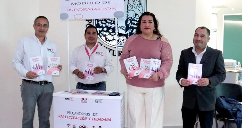 La participación ciudadana es muy importante asegura titular del IEPC: Vila Domínguez