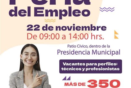 Más de 350 ofertas de trabajo en Feria de Empleo en Tuxtla