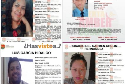 Confirman desaparición de familia completa en Chiapas