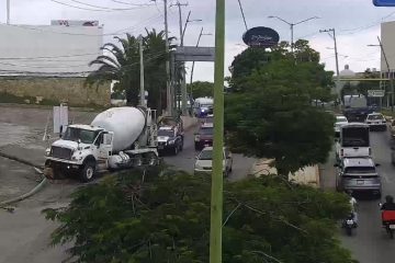 Accidente en Libramiento Sur de Tuxtla Gutiérrez Chiapas causa Tráfico lento