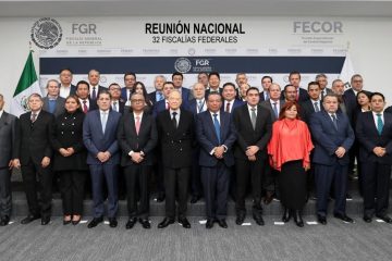 Fiscales federales de 32 estados participan en plenaria nacional