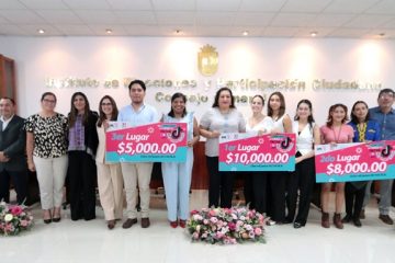 Realiza IEPC ceremonia de premiación del 1er Concurso de video TikTok “Haz valer tu voz”