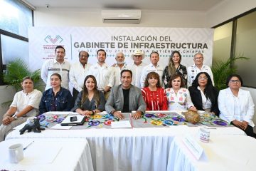 Encabeza Eduardo Ramírez instalación del Gabinete de Infraestructura