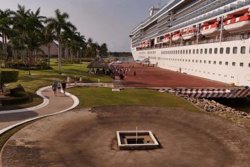 Crucero Coral Princess regresa a Puerto Chiapas