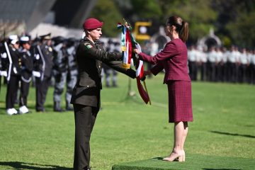 Con la transformación a México se le respeta, no somos colonia de ningún país: presidenta Claudia Sheinbaum en conmemoración del Día de la Bandera